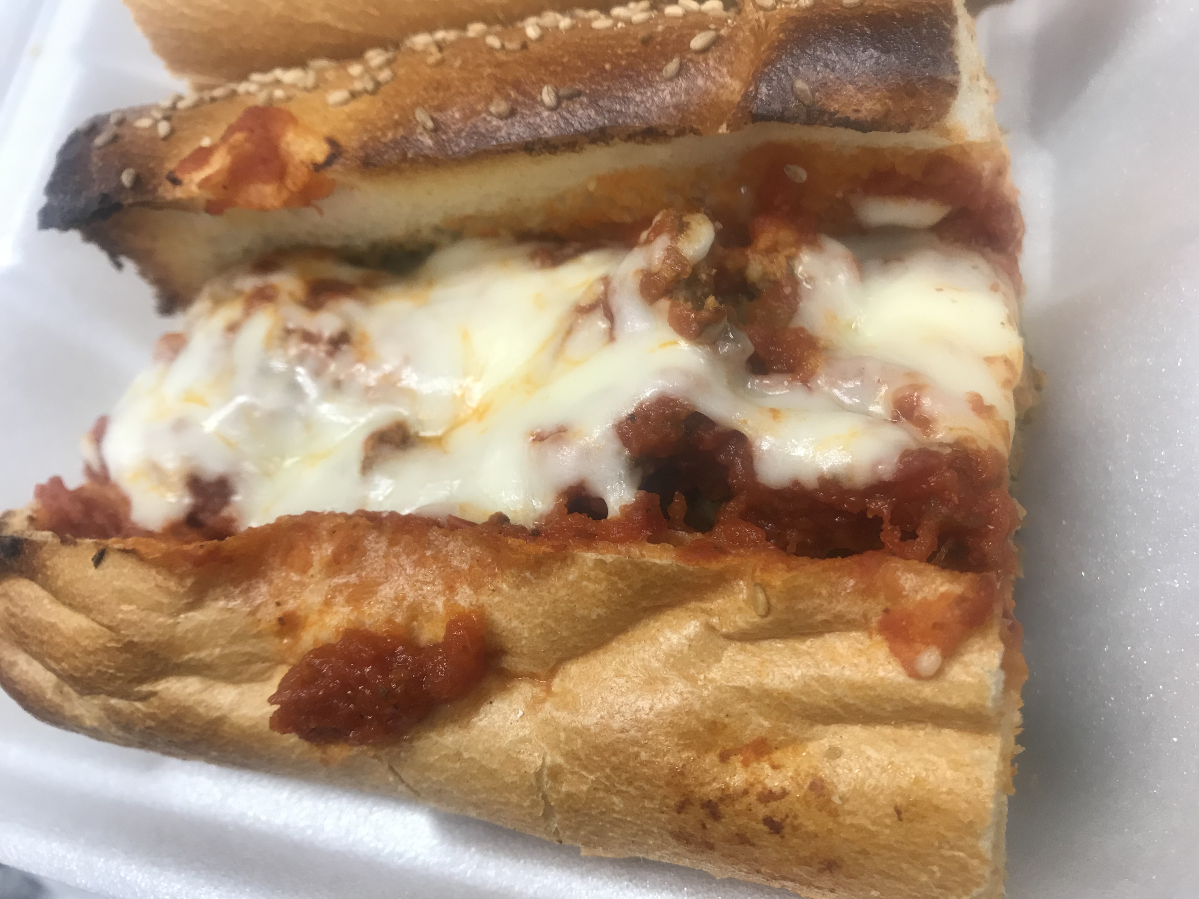 Order Meatball Parmesan Sandwich food online from Lennie Hoagies store, Philadelphia on bringmethat.com