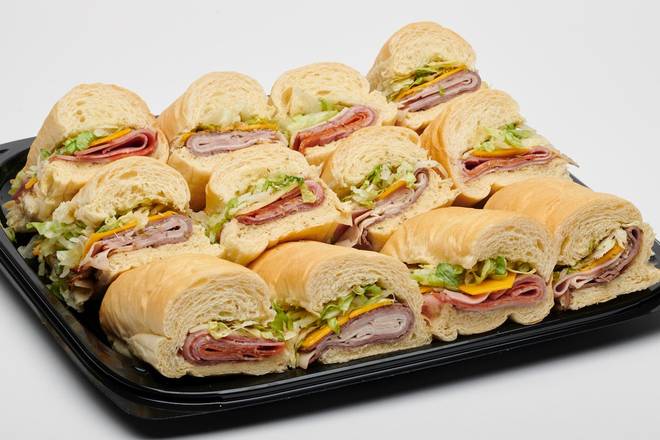 Order Small Signature Sub Tray food online from Goodcents Deli Fresh Subs store, Topeka on bringmethat.com