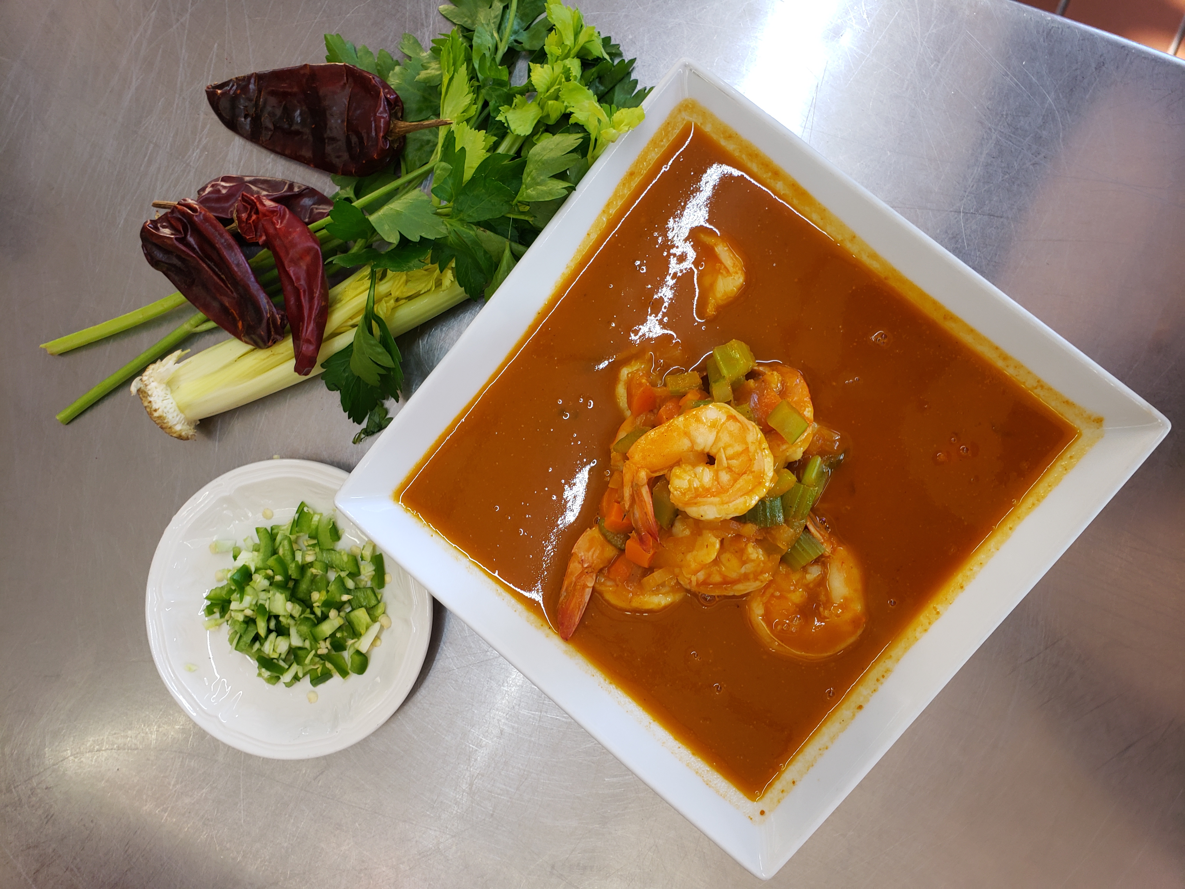 Order Caldo de Camaron ( shrimp soup ) food online from Don Chile Mexican Grill-Southern Blvd store, Bronx on bringmethat.com