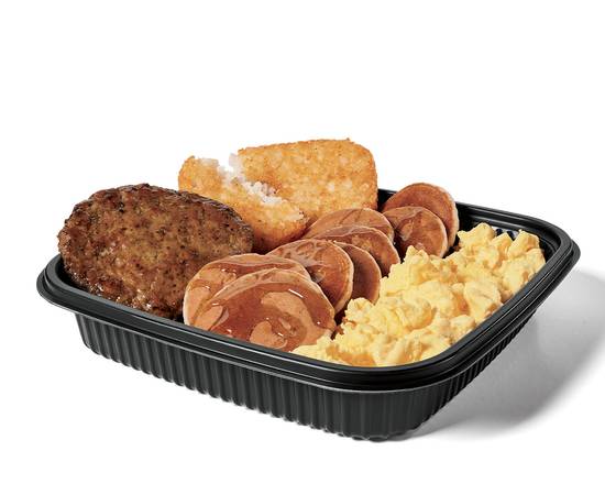 Order Jumbo Breakfast Platter w/ Sausage food online from Jack In The Box store, Visalia on bringmethat.com
