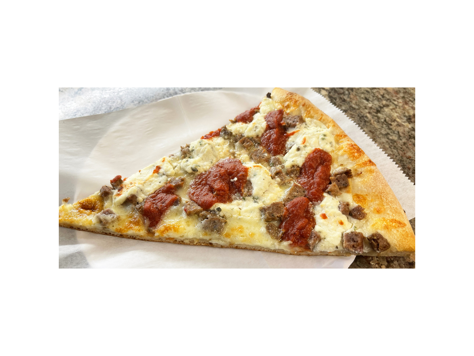 Order Meatball and Ricotta Slice food online from Previti Pizza store, New York on bringmethat.com