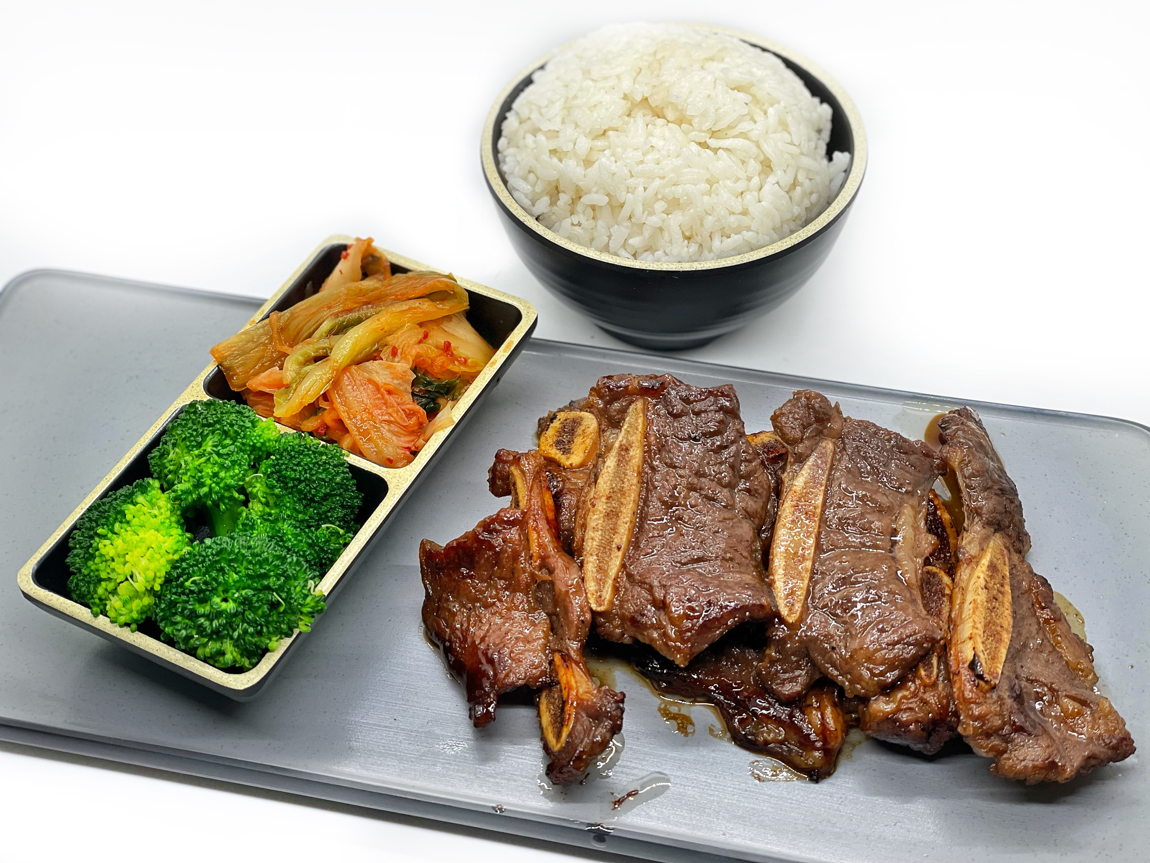 Order Beef Short Ribs Meal Set food online from Tea Station store, San Diego on bringmethat.com