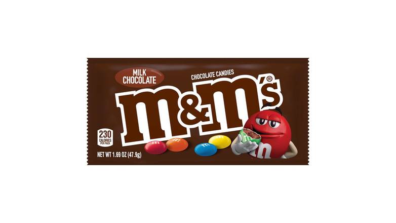 Order M&M'S Milk Chocolate Summer Candy Single Size food online from Trumbull Mobil store, Trumbull on bringmethat.com