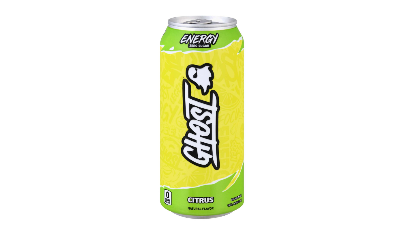 Order Ghost Citrus Energy Drink 12oz Can food online from Circus Liquor store, Los Angeles on bringmethat.com