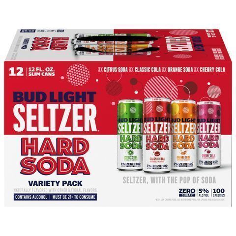 Order Bud Light Seltzer Hard Soda Variety 12 Pack 12 oz food online from 7-Eleven store, East Amherst on bringmethat.com