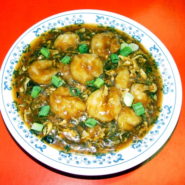 Order Shrimp with Lobster Sauce food online from Chop Suey Huang store, Chicago on bringmethat.com