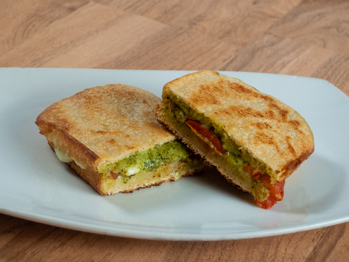 Order Caprese Panini food online from Seasons Pizza store, Middletown on bringmethat.com