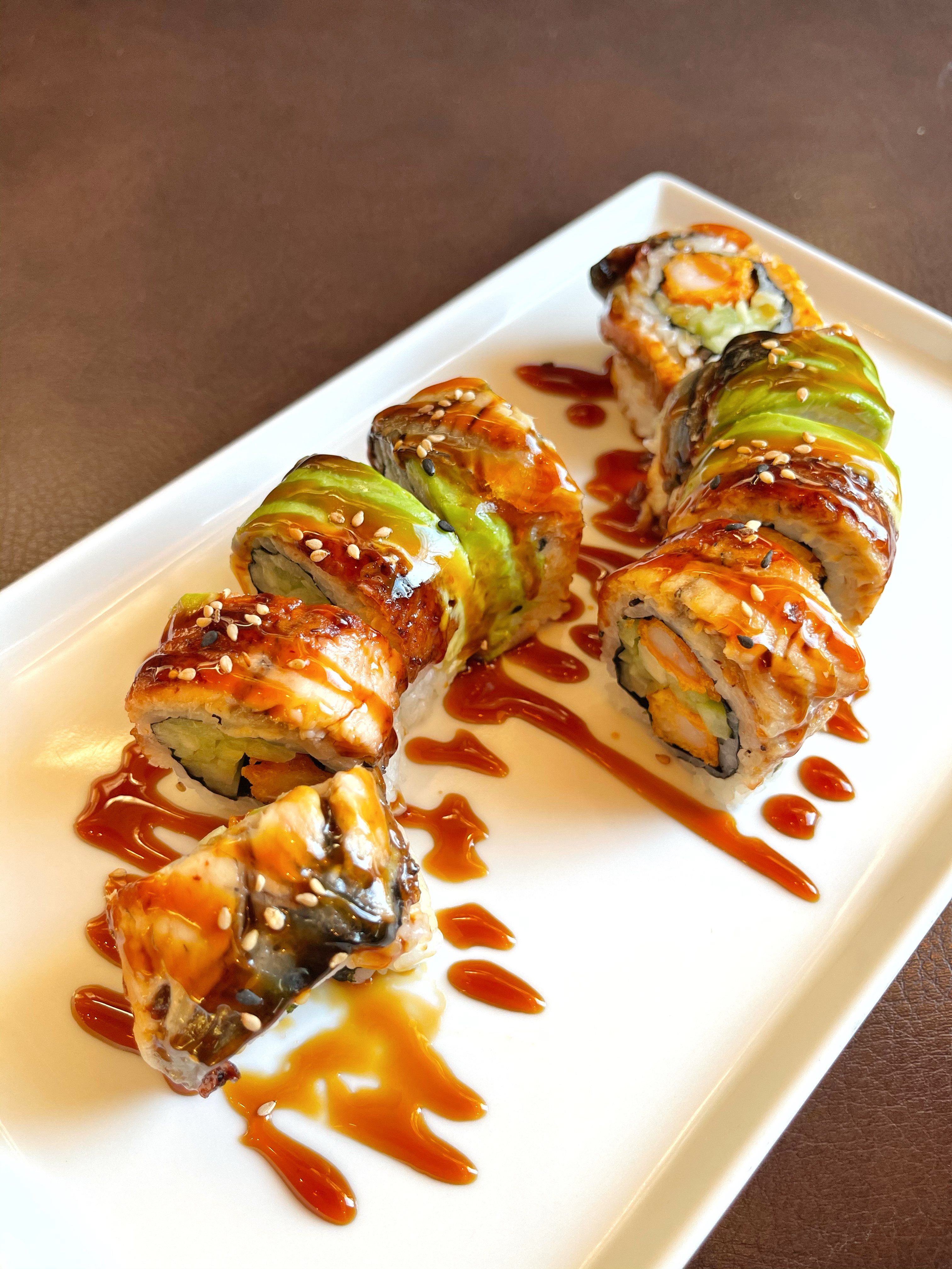 Order Dragon Roll food online from Yindee store, Chicago on bringmethat.com
