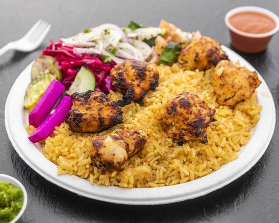 Order Chicken Kebab food online from Haus Of Falafel store, South Plainfield on bringmethat.com