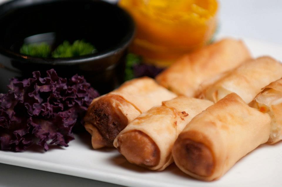 Order A-8 Thai Pepper Cheese Rolls (3) food online from Thai Pepper store, Houston on bringmethat.com