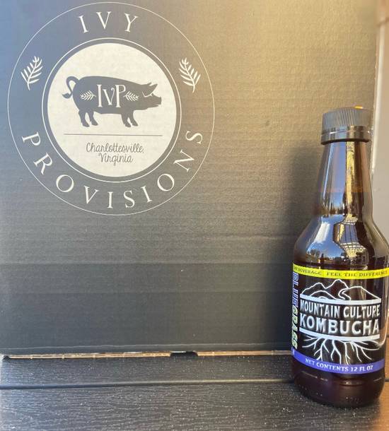 Order MC Bucha - Blueberry-Lemongrass food online from Ivy Provisions store, Charlottesville on bringmethat.com
