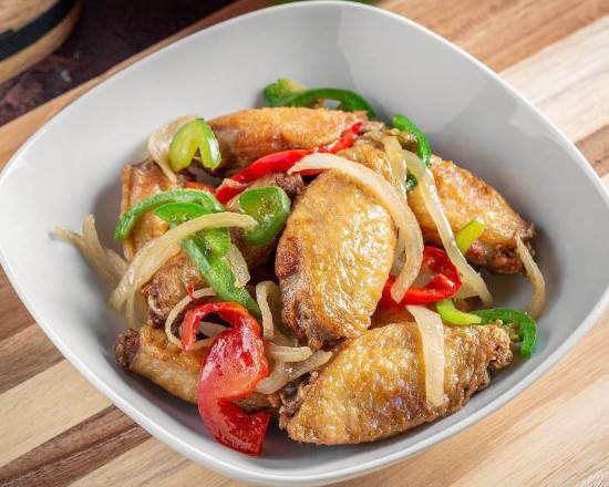 Order Salt & Pepper Chicken Wings food online from Shooting Star Cafe store, Oakland on bringmethat.com