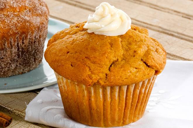 Order Pumpkin Cream Cheese Mammoth Muffin® food online from Perkins store, Austintown on bringmethat.com