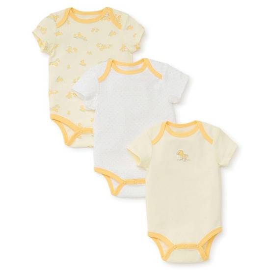 Order Little Me® Size 3M Ducks Bodysuit in Yellow food online from Bed Bath & Beyond store, Lancaster on bringmethat.com