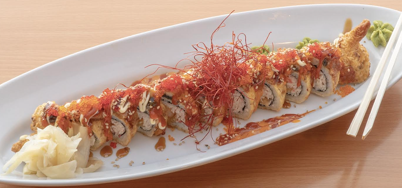 Order Special Deep Fried Roll food online from Sushi Hub store, Stockton on bringmethat.com