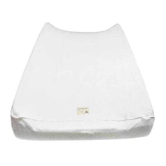 Order Burt's Bees Baby® 100% Organic Cotton Knit Terry Changing Pad Cover in Cloud food online from Buybuy Baby store, Dayton on bringmethat.com