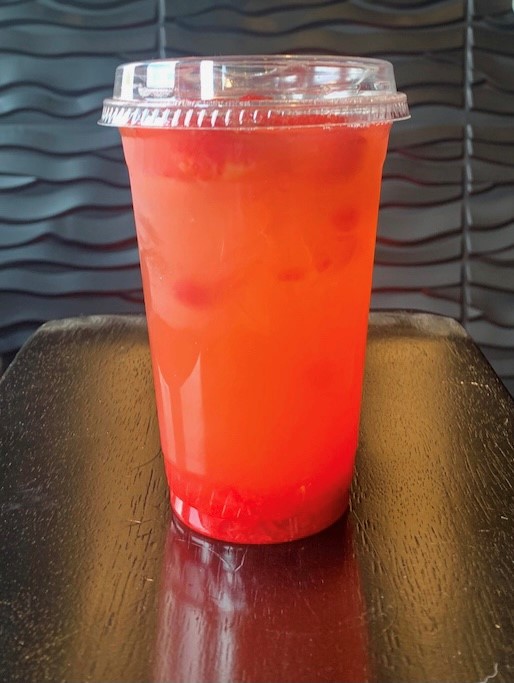 Order Strawberry Refresher food online from Smartbelly Smoothie Co. store, Crown Point on bringmethat.com