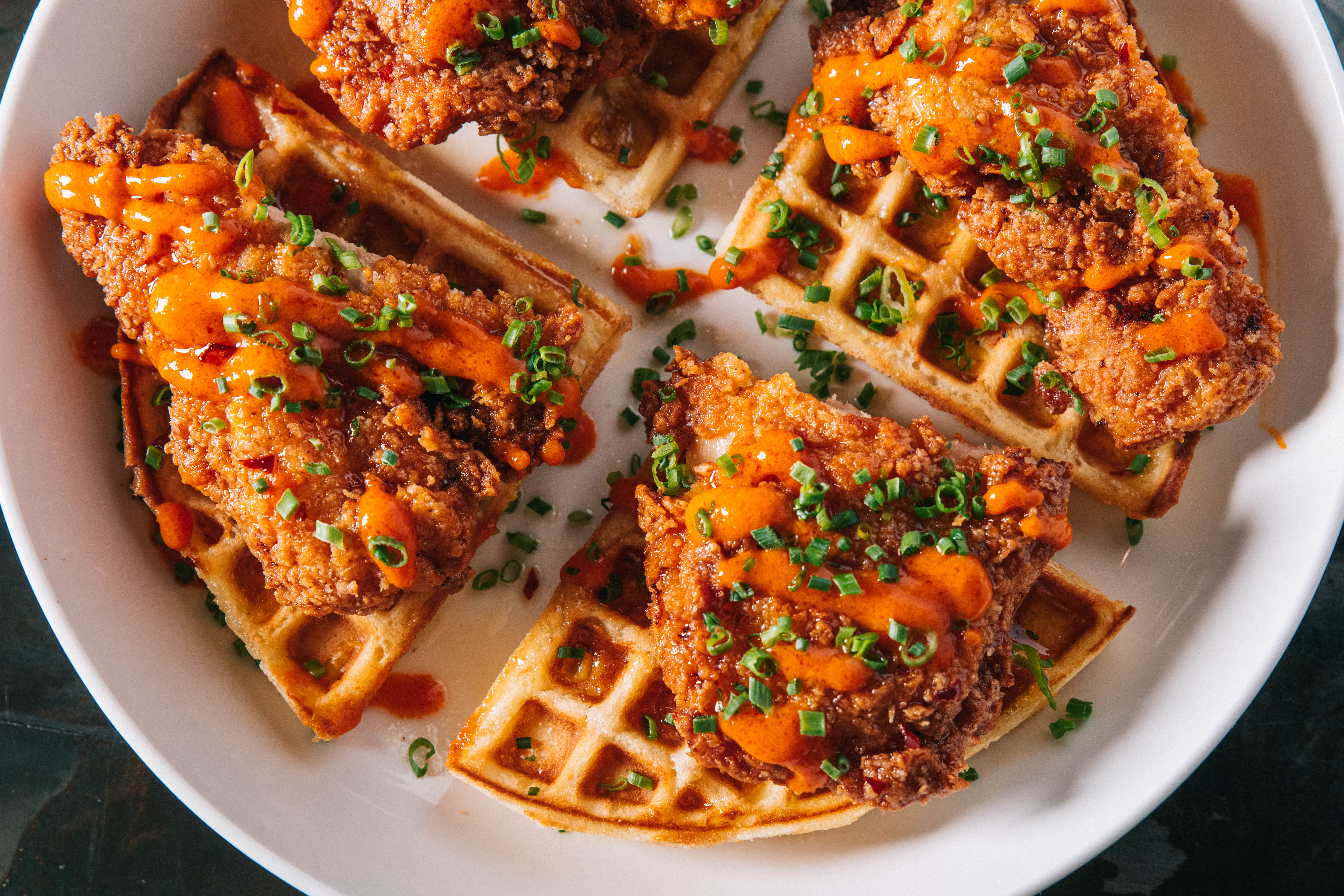 Order Fried Chicken and Waffles food online from Wingman Rodeo store, Santa Barbara on bringmethat.com