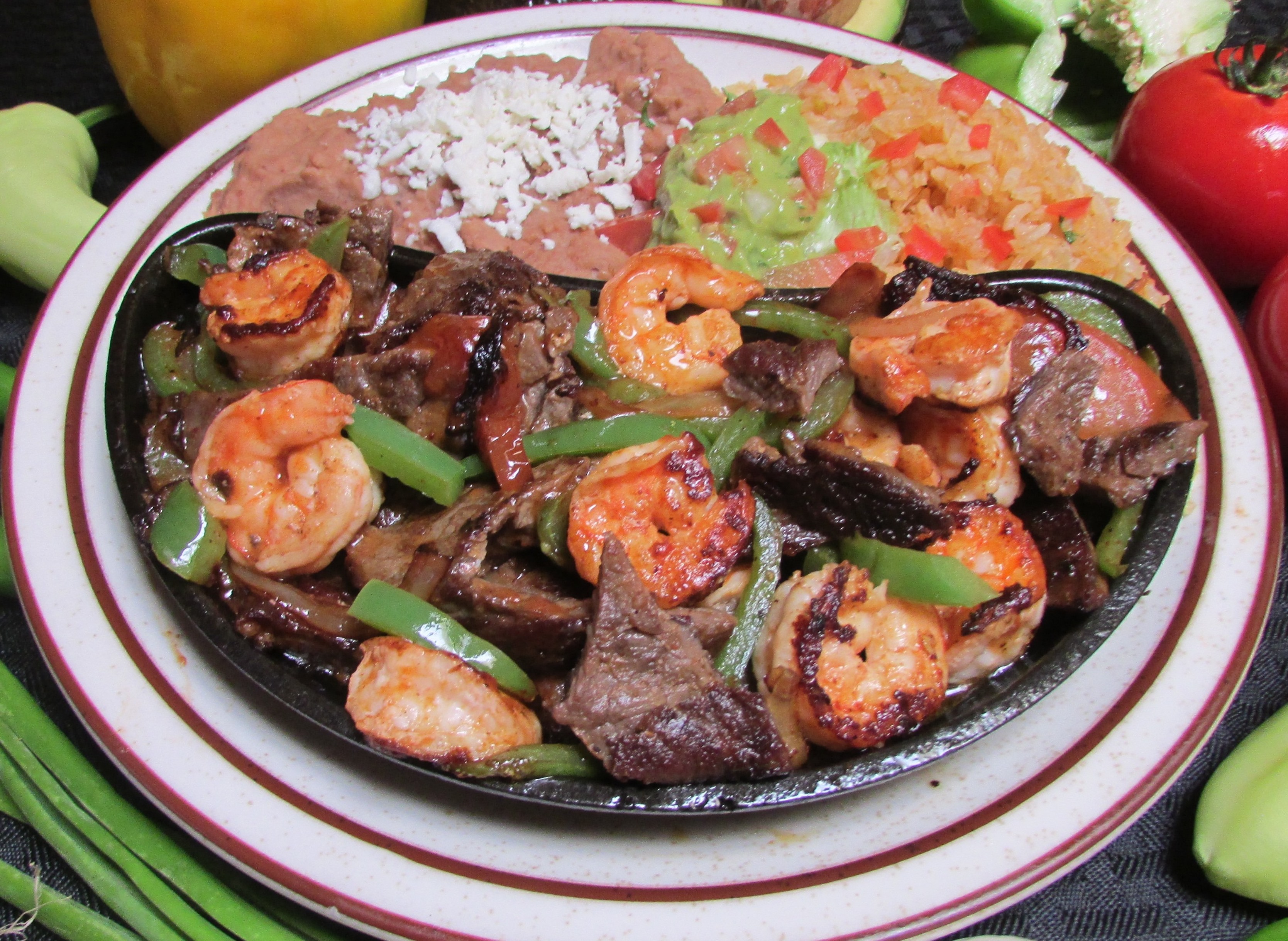 Order Create Your Own Individual Fajita Combination food online from Tortillas Restaurant store, Cathedral City on bringmethat.com