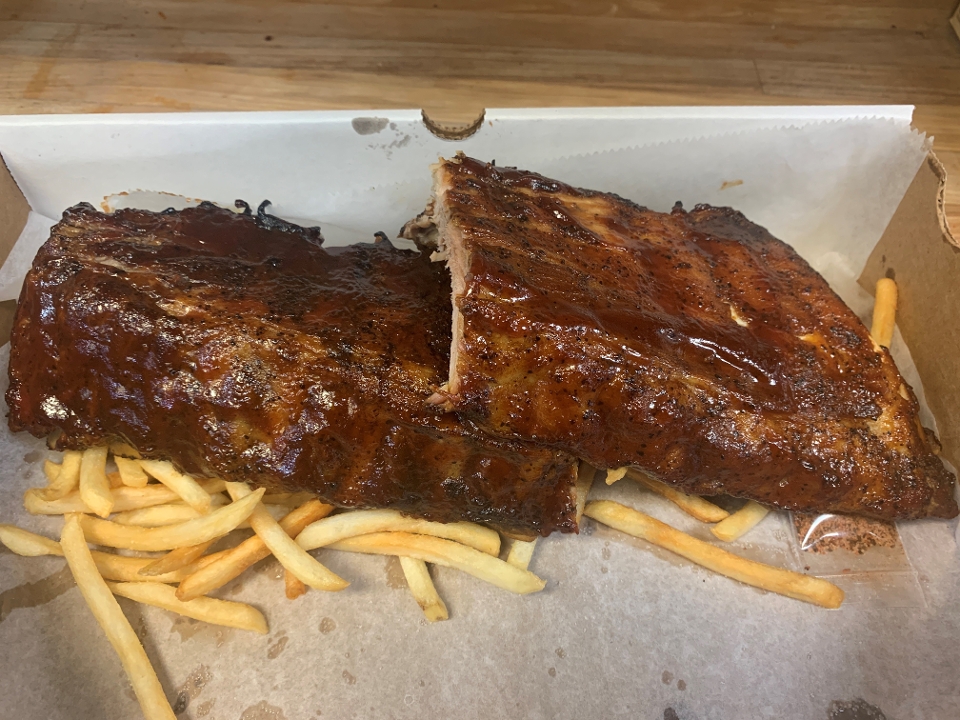 Order Baby Backs- Full Racks food online from Lucky Duck Pizza store, Waterford Township on bringmethat.com