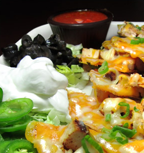 Order Grilled Chicken Quesadillas food online from Stonewood Ale House store, Schaumburg on bringmethat.com