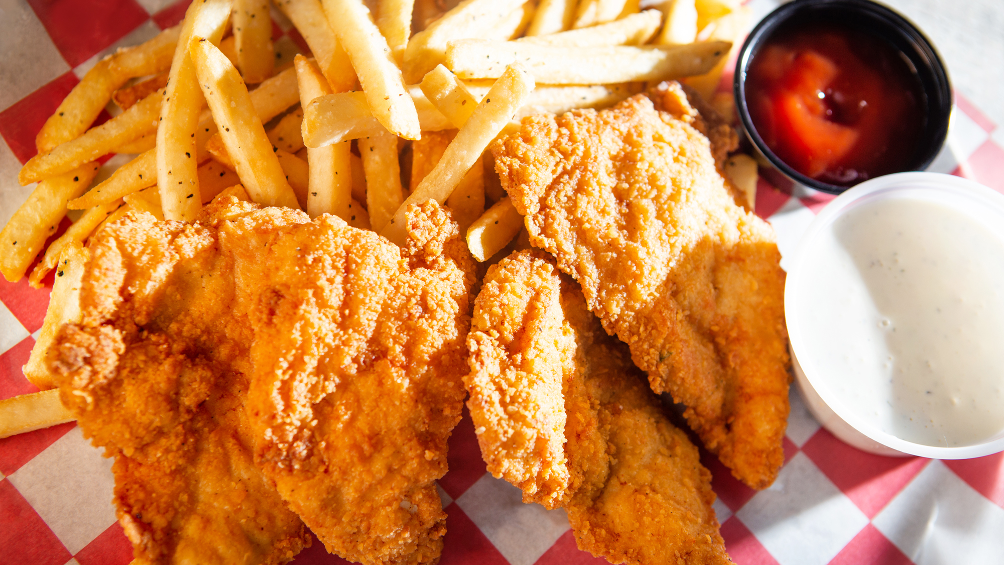 Order Chicken Tenders and Fries food online from Parrys Pizza store, Englewood on bringmethat.com