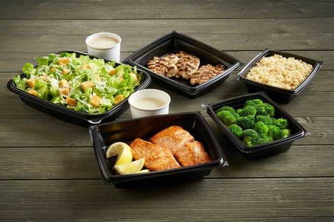 Order Chicken & Salmon Bundle food online from Bj Restaurant & Brewhouse store, Hagerstown on bringmethat.com