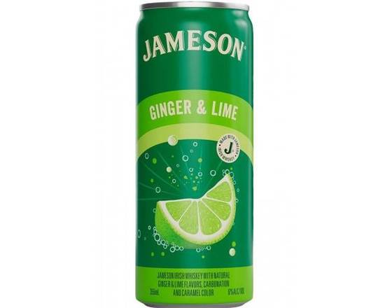 Order Jameson Ginger & Lime 355 ml Can food online from Pit Stop Liquor Mart store, El Monte on bringmethat.com