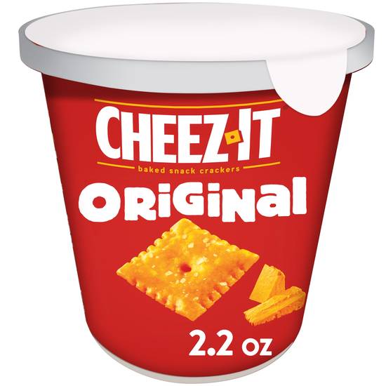 Order Cheez-It Baked Snack Cheese Crackers Original (2.2 oz) food online from Rite Aid store, Eugene on bringmethat.com