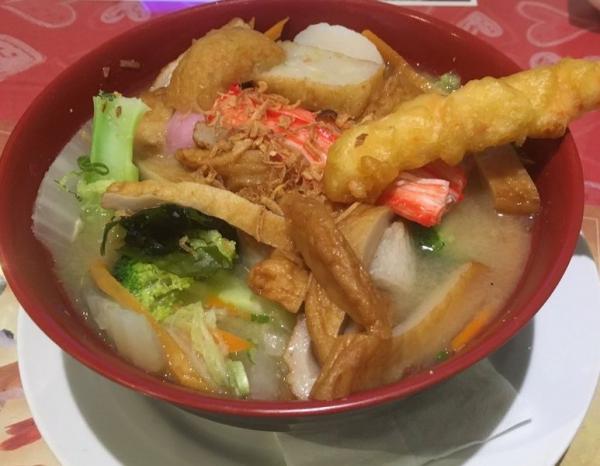 Order Seafood Ramen Noodle Soup food online from Love Sushi store, Gaithersburg on bringmethat.com