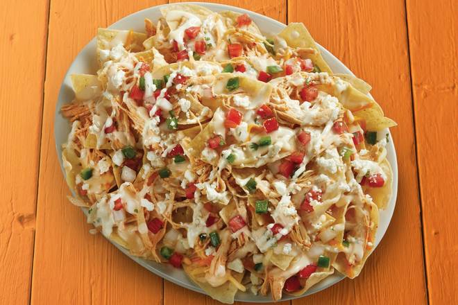 Order Shredded Chicken Nachos food online from Fuzzy's Taco Shop store, Fort Collins on bringmethat.com