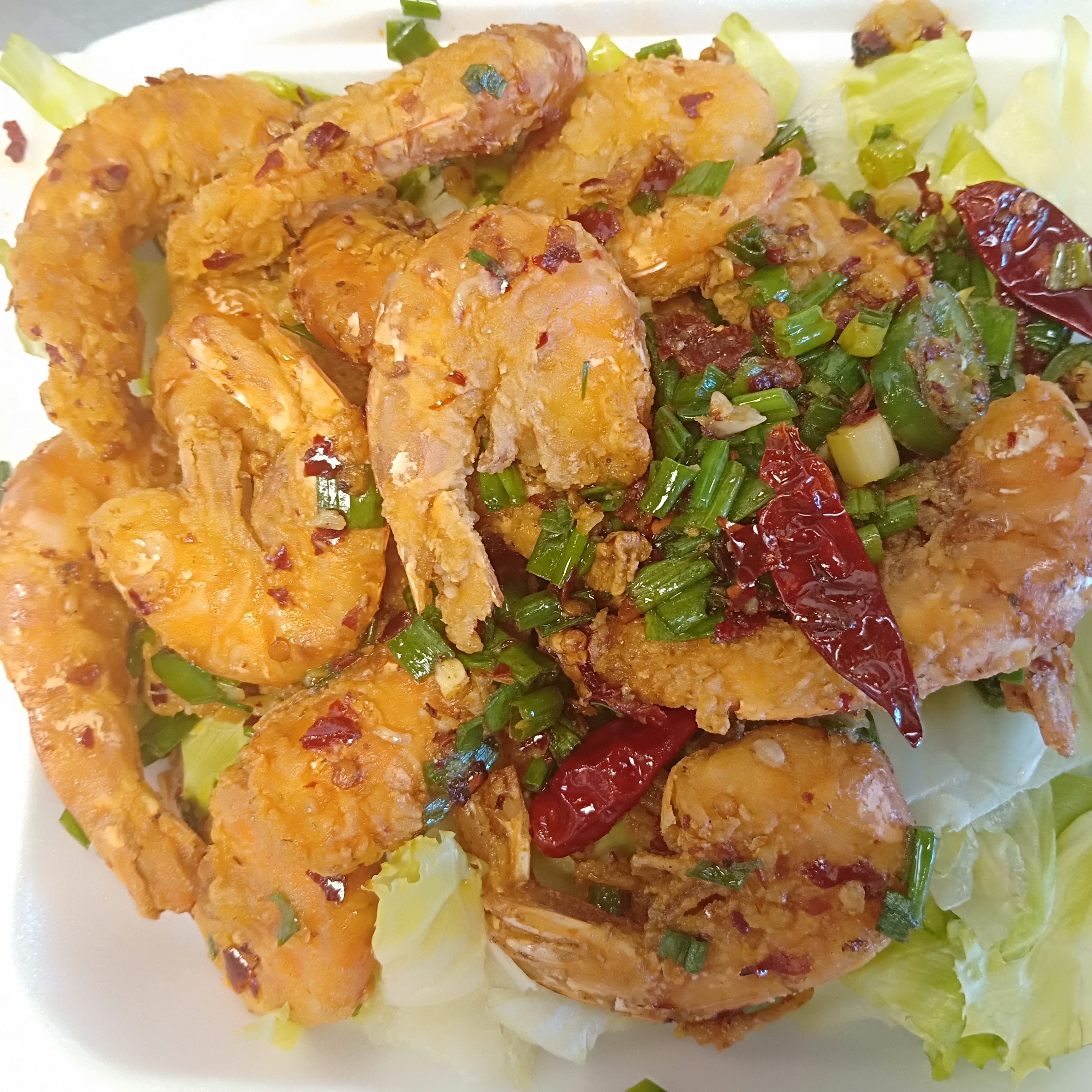 Order Salt and Pepper Shrimp food online from China A Go Go store, Las Vegas on bringmethat.com