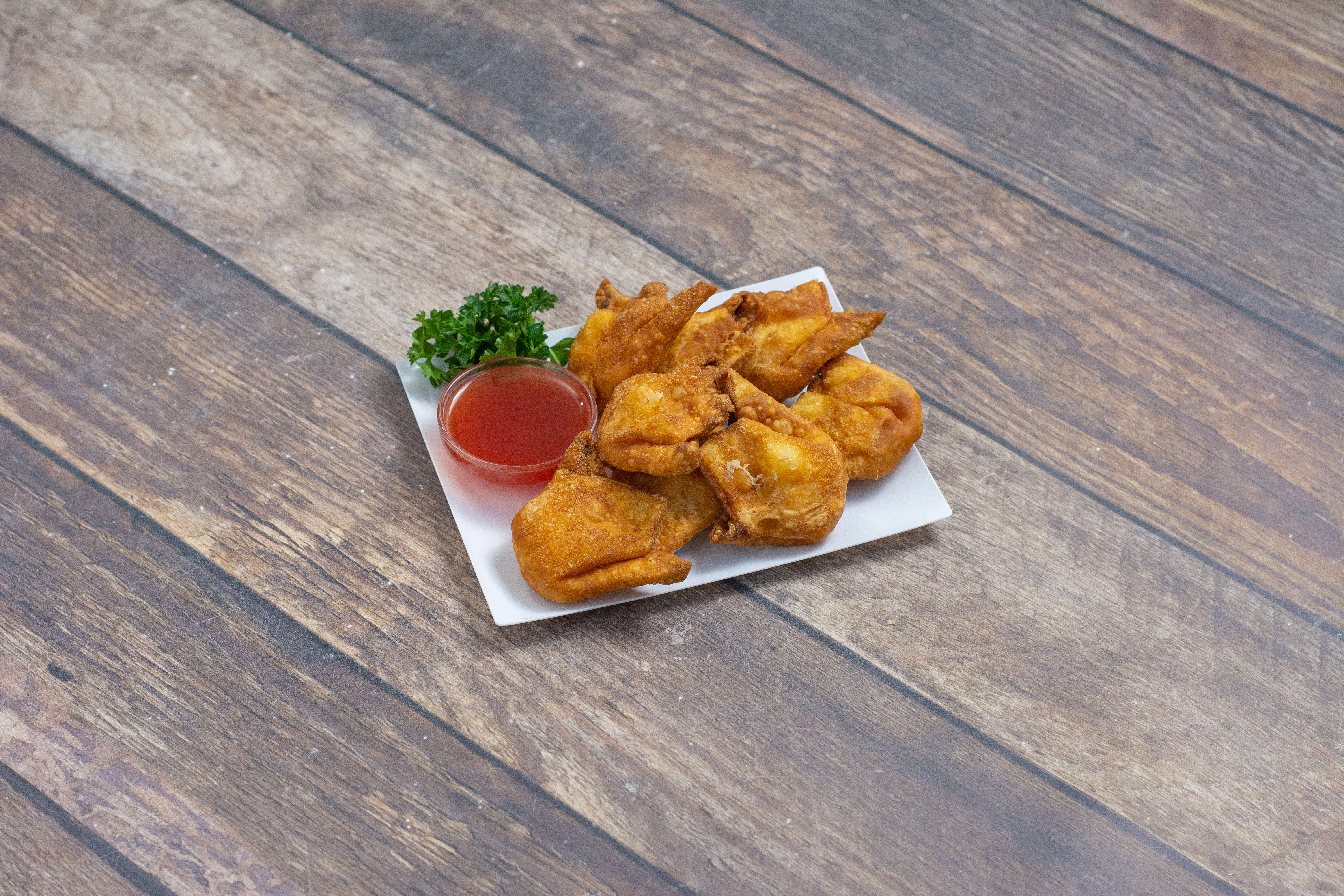 Order Crab Rangoon food online from First Wok store, Sunnyvale on bringmethat.com