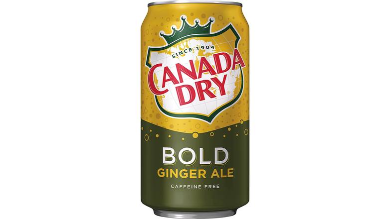 Order Canada Dry Bold Ginger Ale, 12 Fluid Ounce Cans food online from Gud2Go store, Marlton on bringmethat.com