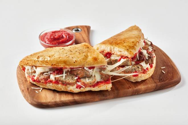 Order Meatball Calzone food online from Schlotzsky's store, San Angelo on bringmethat.com