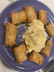 Order Fried Bananas with Vanilla Ice Cream  food online from Thai Excursion store, Warwick on bringmethat.com