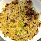 Order 48. Roast Pork Fried Rice food online from New China Star store, Rocky Hill on bringmethat.com