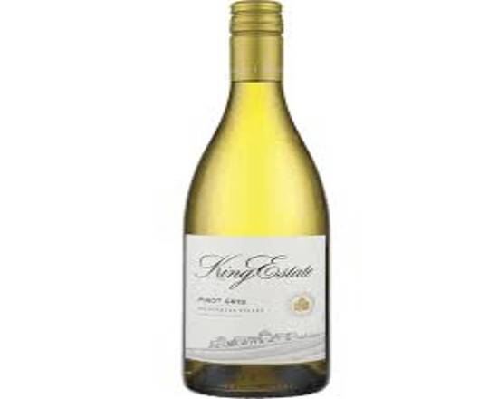 Order KING ESTATE PINOT GRIS WILLAMETTE VALLEY 750ML 13.5% food online from Pit Stop Liquor Mart store, El Monte on bringmethat.com