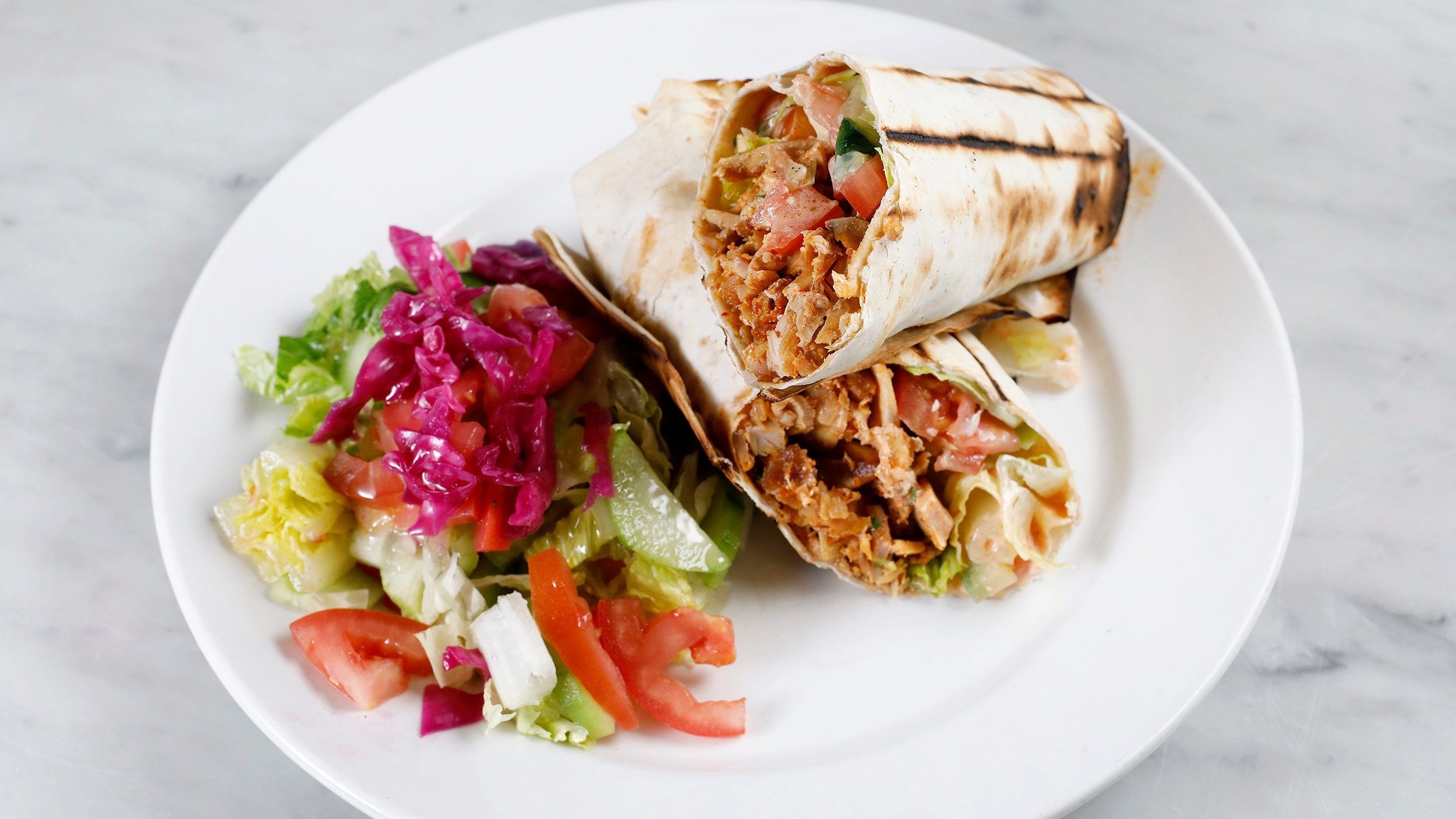 Order Chicken Gyro Wrap food online from Istanbul Grill store, San Francisco on bringmethat.com