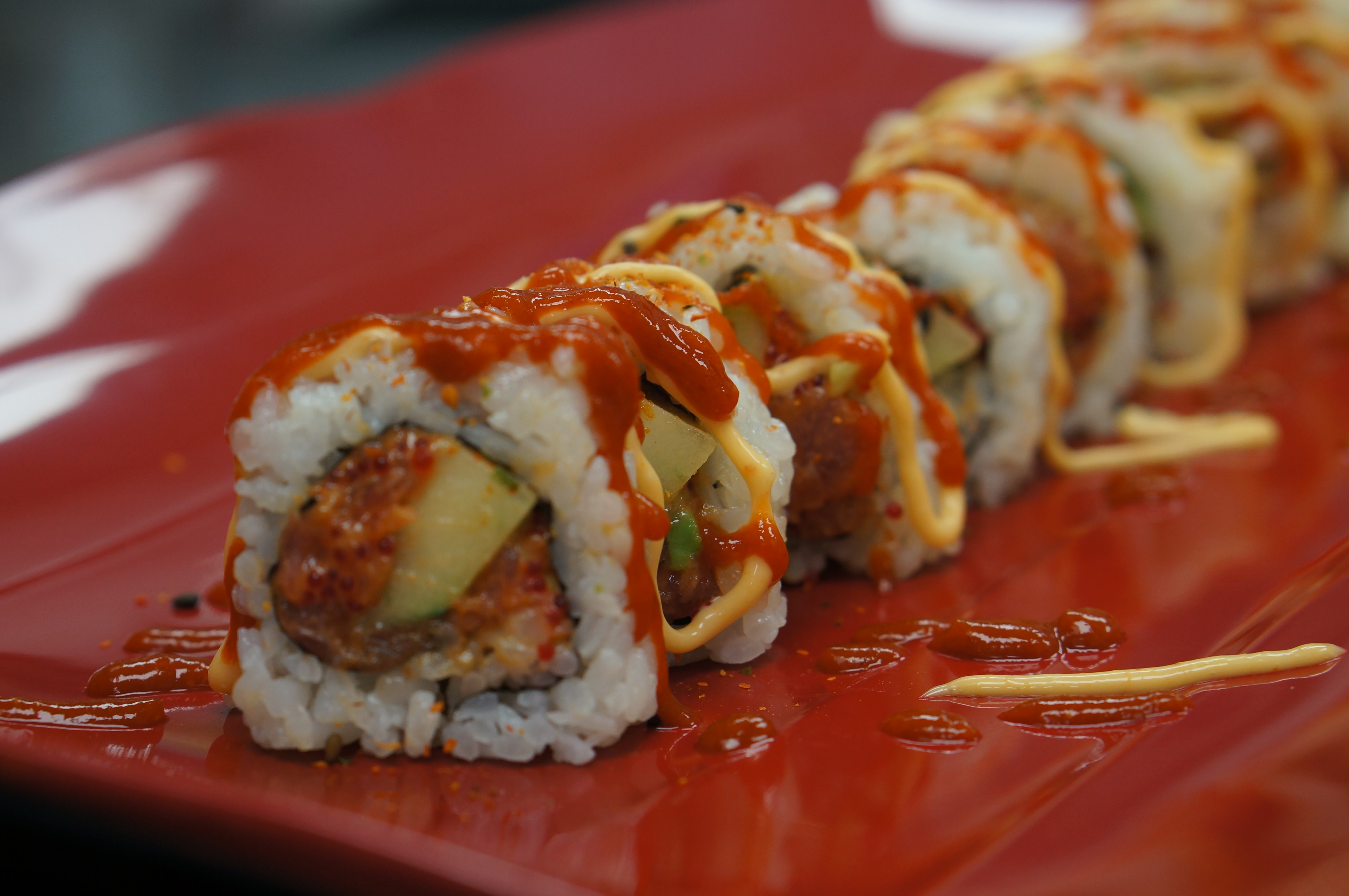 Order Spicy Tuna Roll food online from Lee Sushi store, Sandy on bringmethat.com