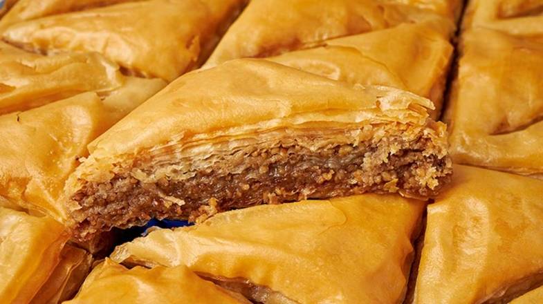 Order Freshly Baked Baklava food online from Naz's Halal Food To Go store, Brentwood on bringmethat.com