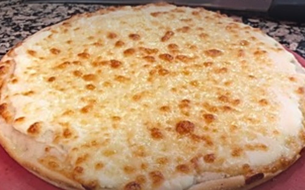 Order White Pizza - 10'' (Serves 2) food online from Singas famous pizza store, Kew Gardens on bringmethat.com