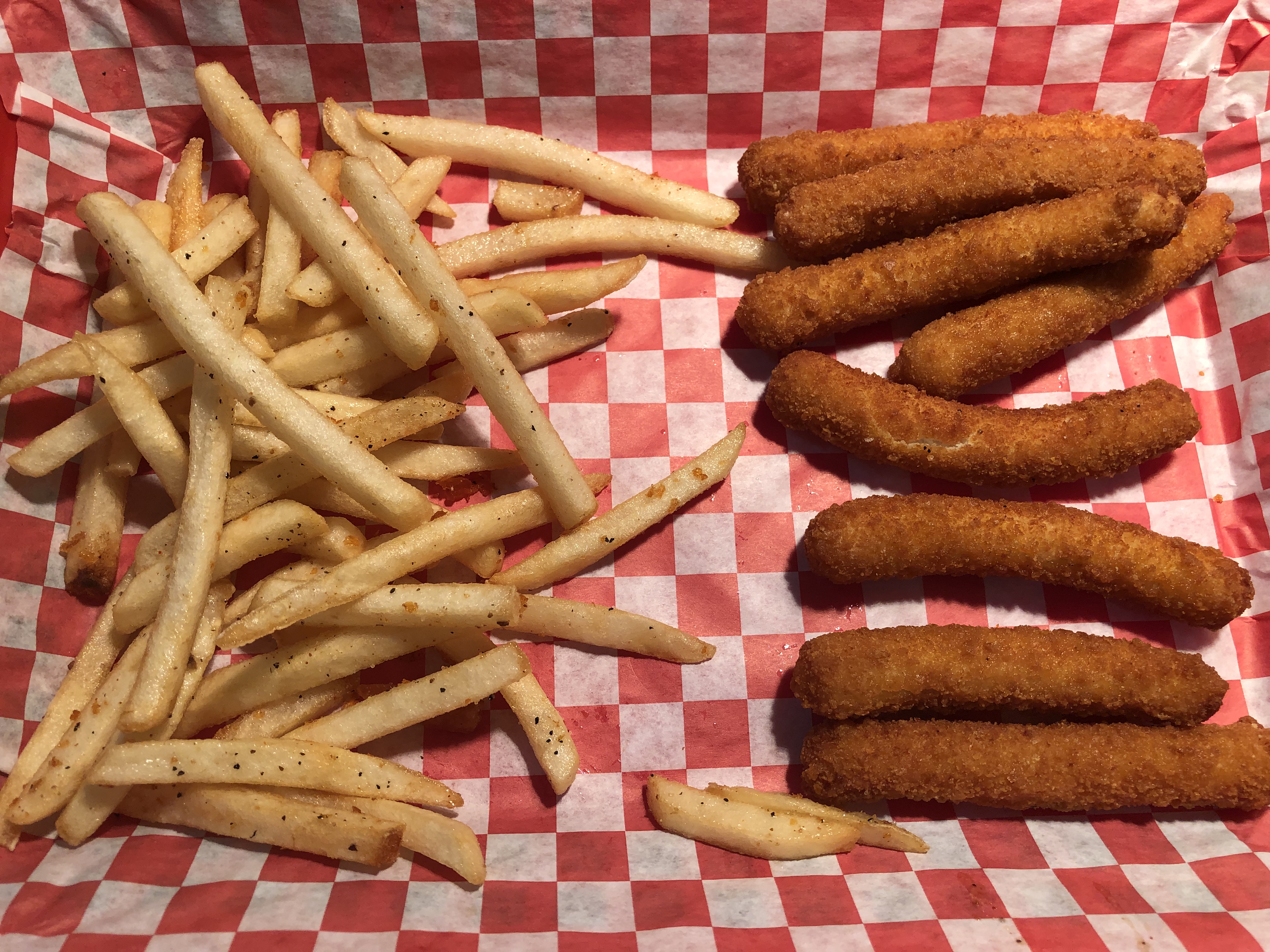 Order Kids Chicken Sticks and Fries food online from Big Tony's West Philly Cheesesteaks store, Dallas on bringmethat.com