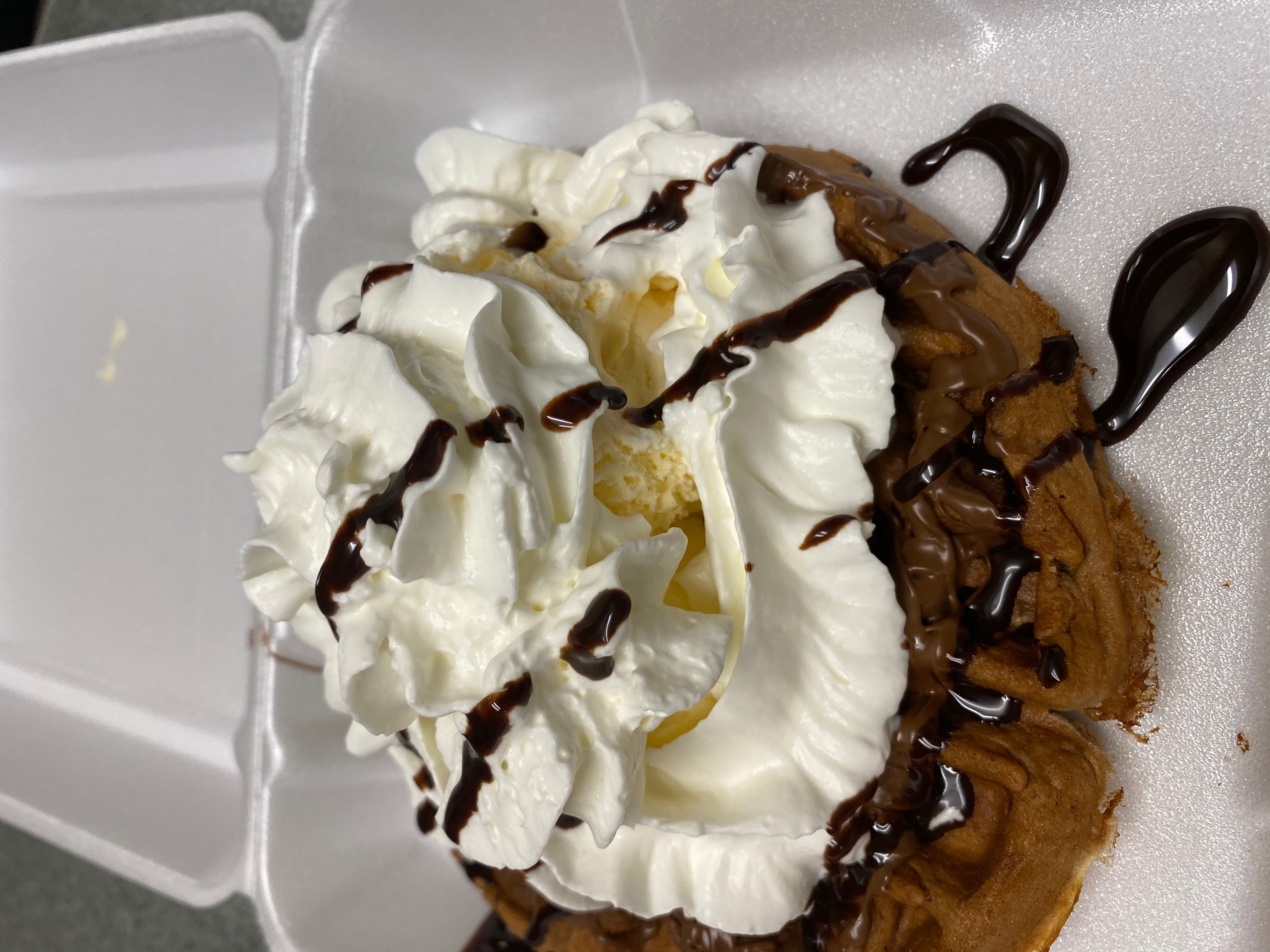 Order Jessi’s Waffle food online from Granite Street Cafe store, Quincy on bringmethat.com
