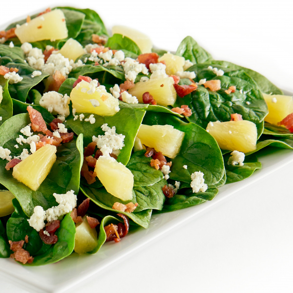 Order Spinach Pineapple Salad food online from Pizza Guys store, Livermore on bringmethat.com