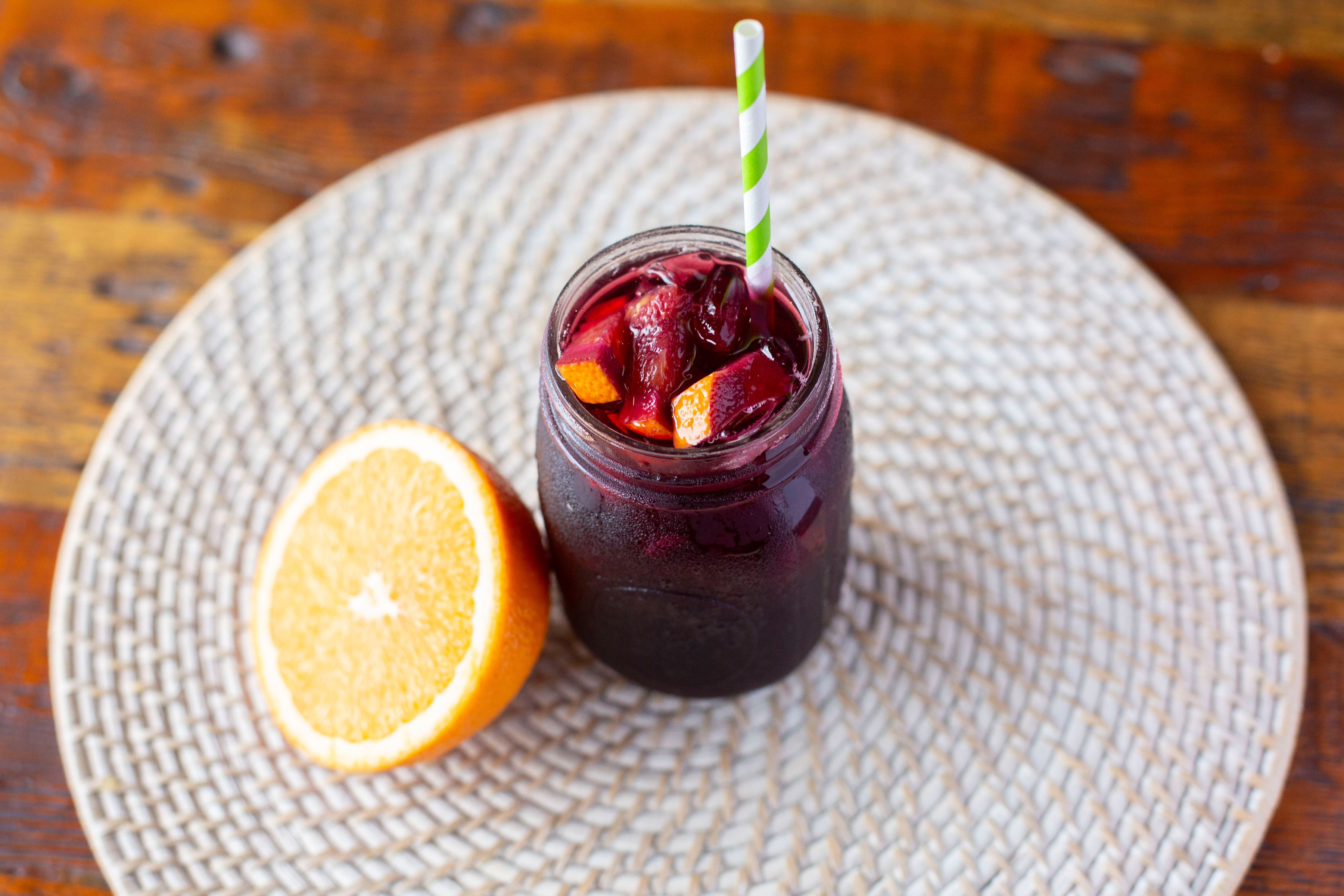 Order Red Wine Sangria - Glass food online from Artesano store, San Francisco on bringmethat.com