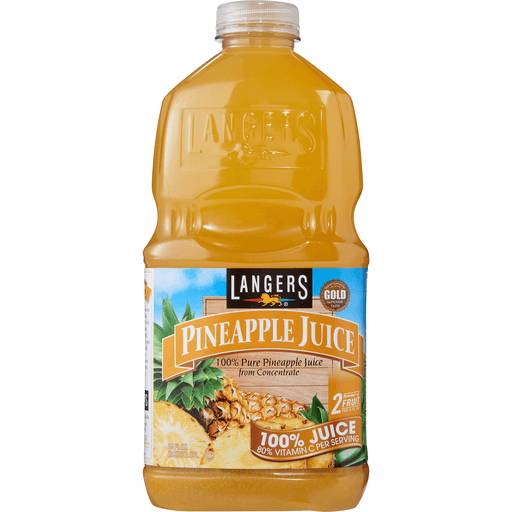 Order Langers Pineapple Juice (64 OZ) 90104 food online from Bevmo! store, Chico on bringmethat.com