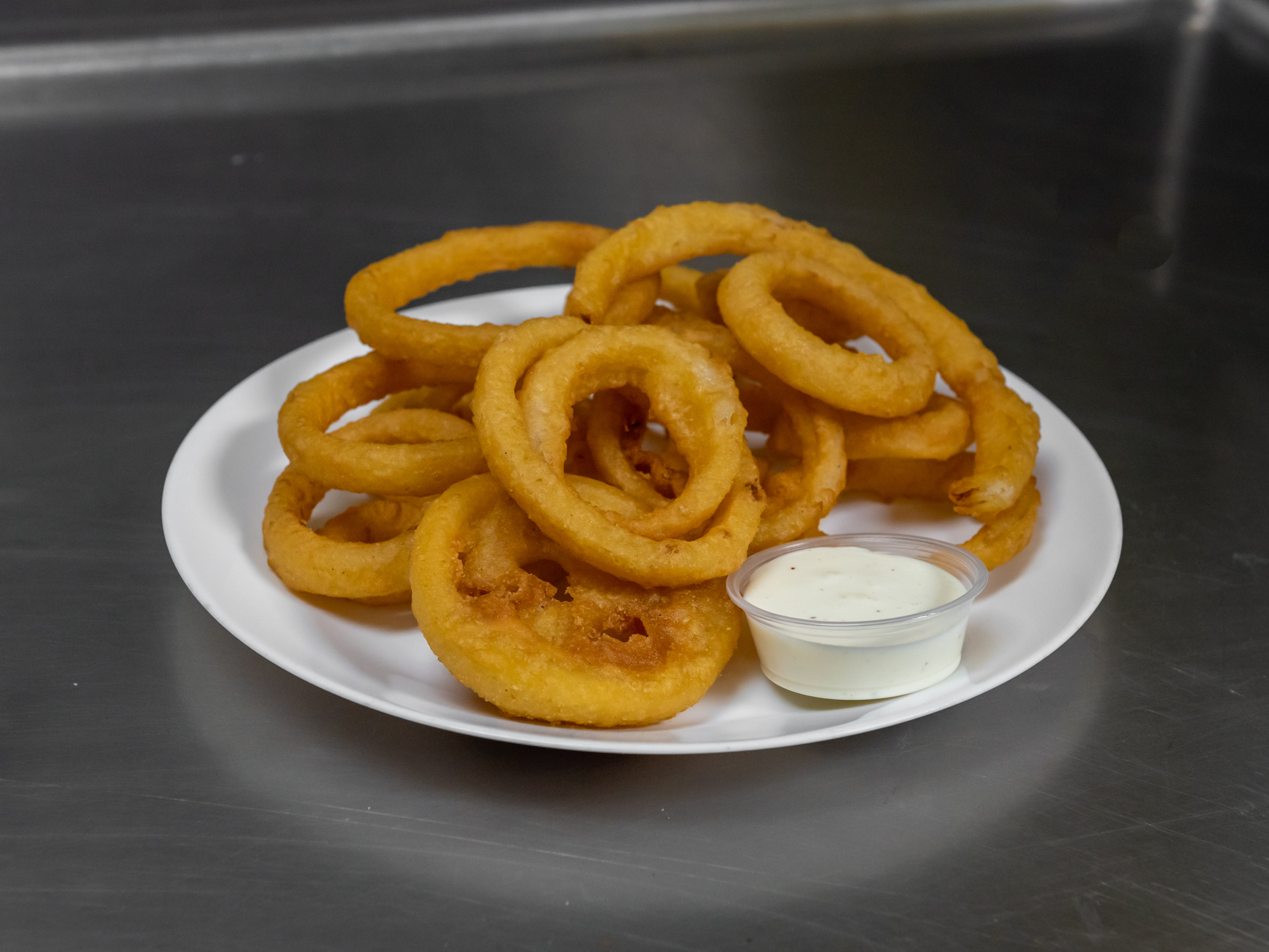 Order Onion Rings food online from Pizza Bianca store, Columbus on bringmethat.com