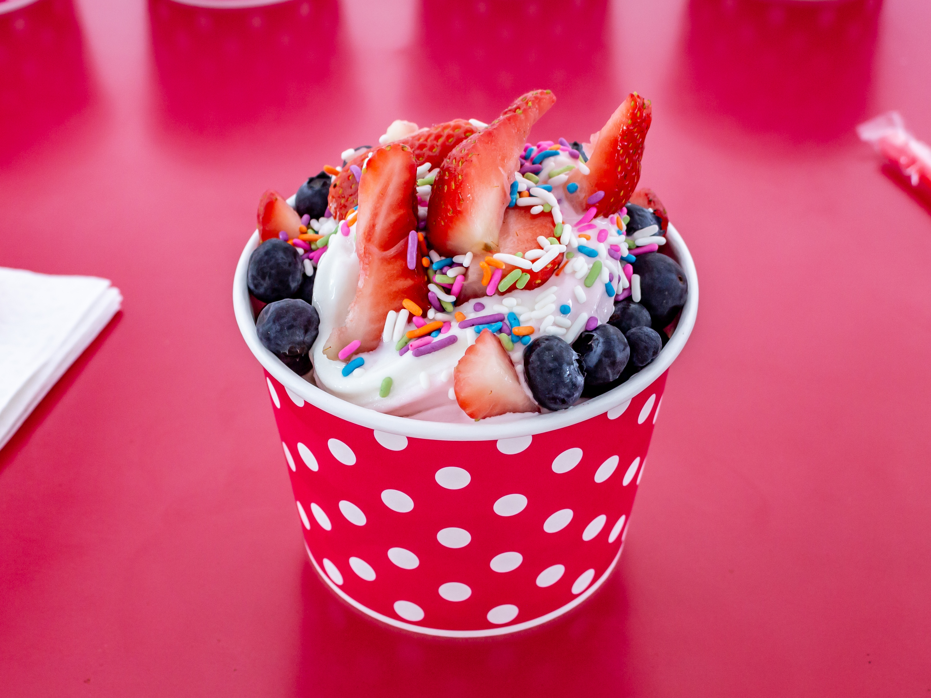 Order Very Strawberry food online from Build Your Yogurt store, Tenafly on bringmethat.com
