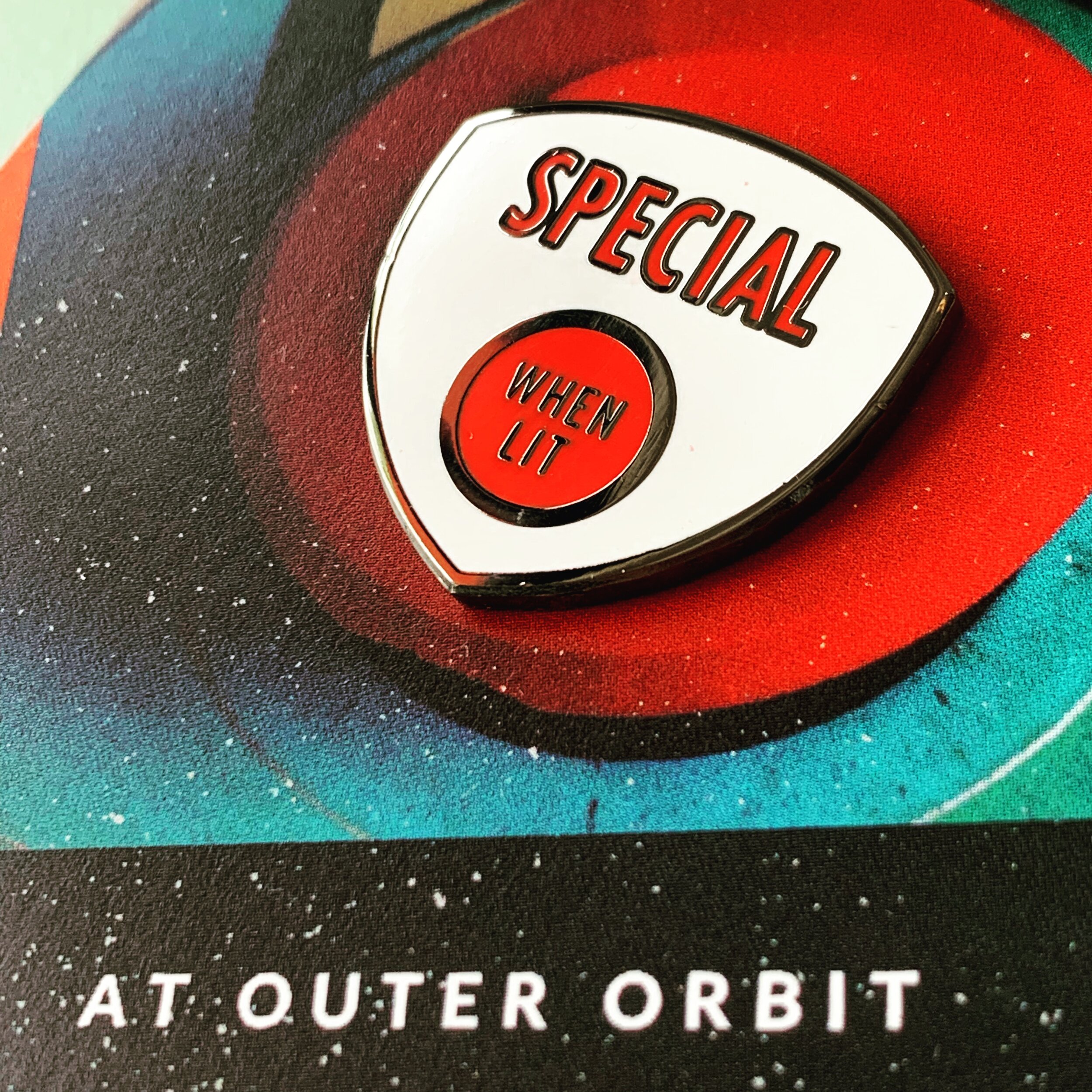 Order Enamel Pin Special When Lit food online from Outer Orbit store, San Francisco on bringmethat.com